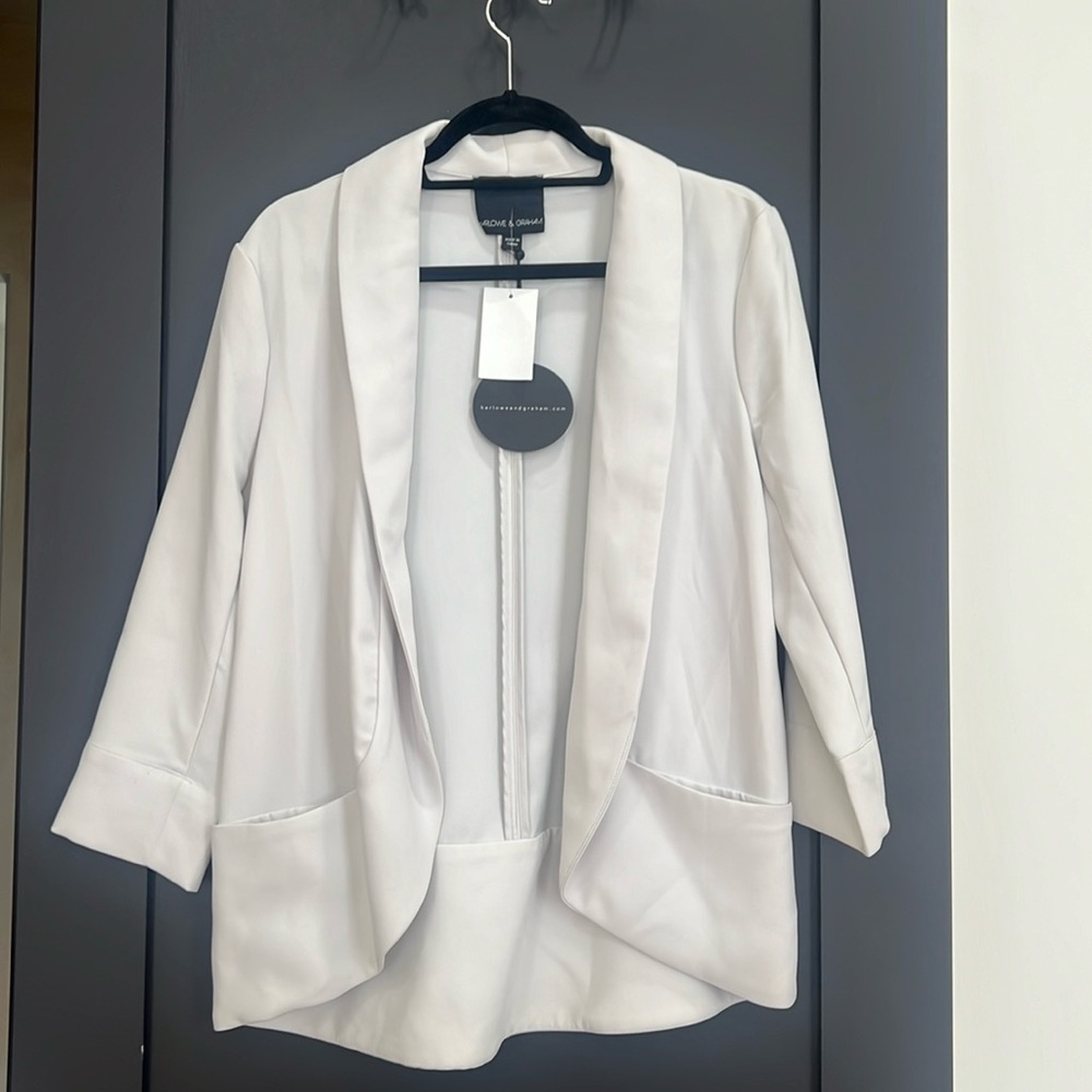 Light gray blazer